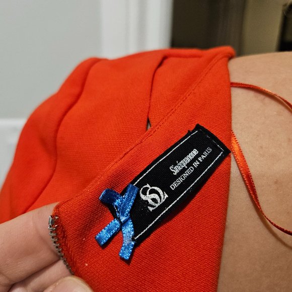 Beautiful Red Evening Dress - Picture 5 of 5